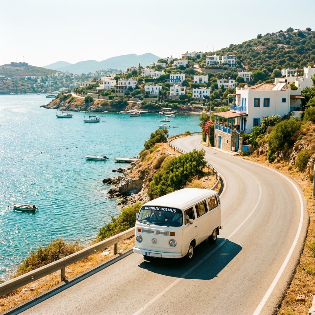 Bodrum’da Arabasız Tatil Rehberi: Dolmuş Hatları, Taksi Gerçeği ve Ulaşım Tüyoları (2025)