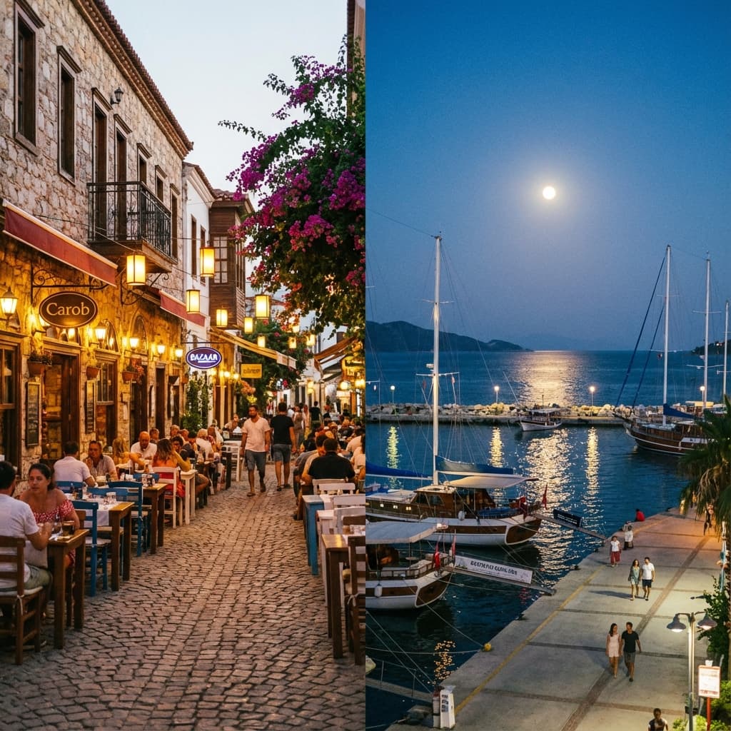 Fethiye Akşamları: Paspatur Çarşısı mı, Kordon Boyu mu? Gece Hayatı ve Yürüyüş Rotaları