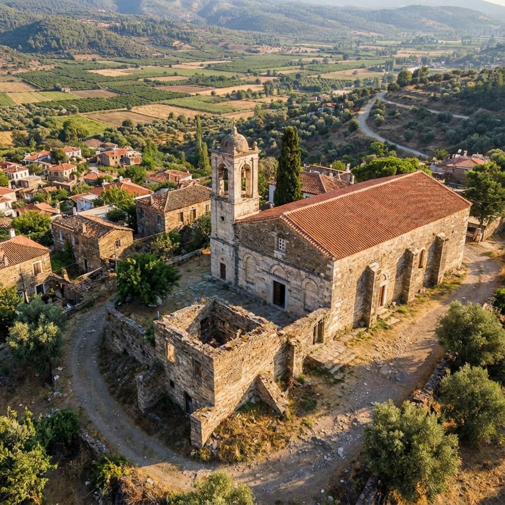 Şirince’nin Hikâyeli Tepesi: St. John Kilisesi, Dilek Havuzu ve “Çirkince” Efsanesi